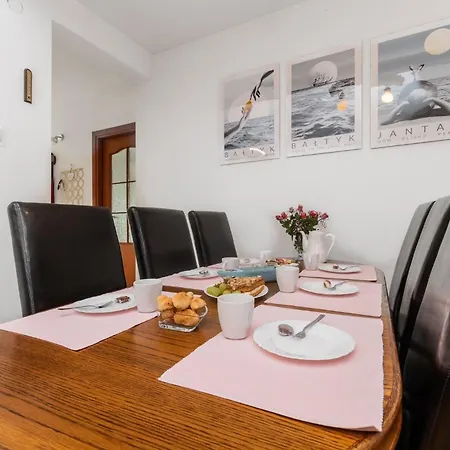 Jantar, Dom Blisko Plazy Z Sauna *