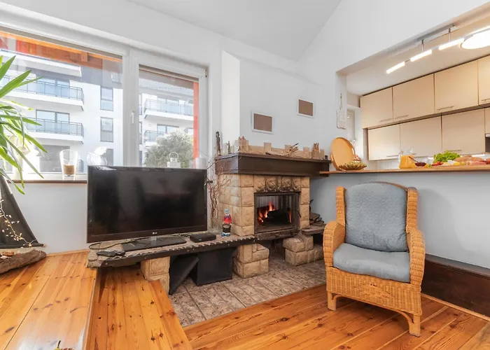 Jantar, Dom Blisko Plazy Z Sauna Lodge Jantar