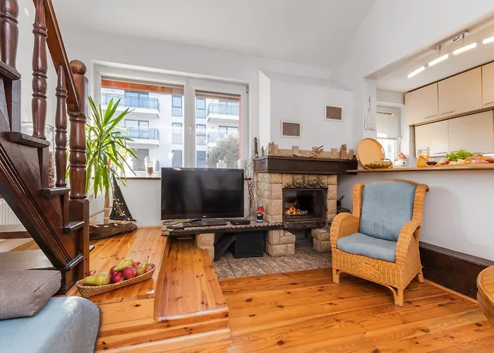 Jantar, Dom Blisko Plazy Z Sauna *