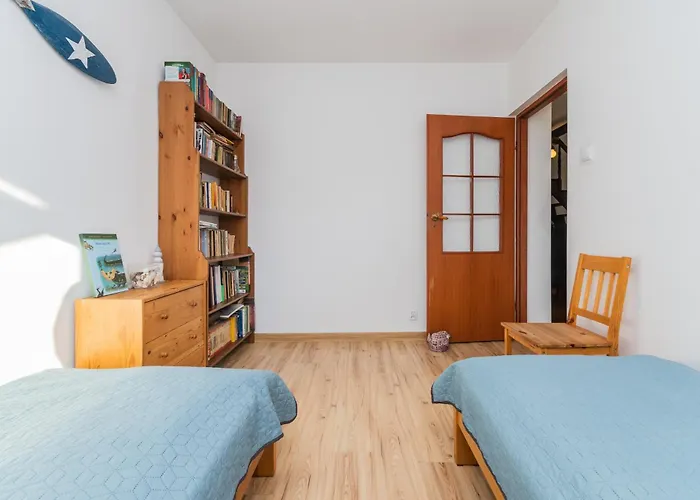 Jantar, Dom Blisko Plazy Z Sauna ロッジ