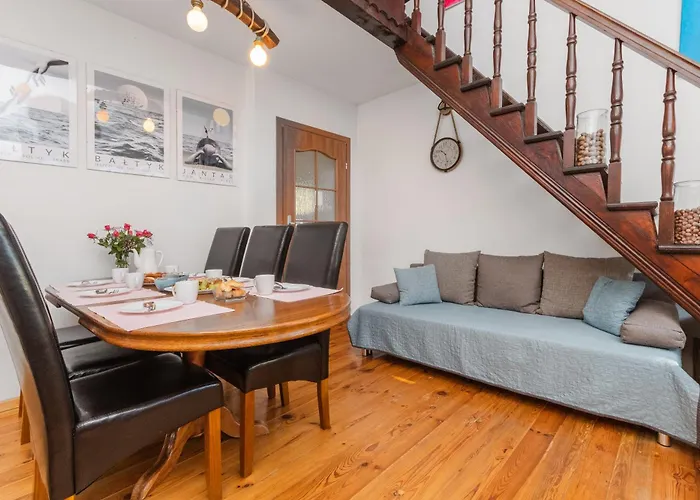 Jantar, Dom Blisko Plazy Z Sauna * Jantar