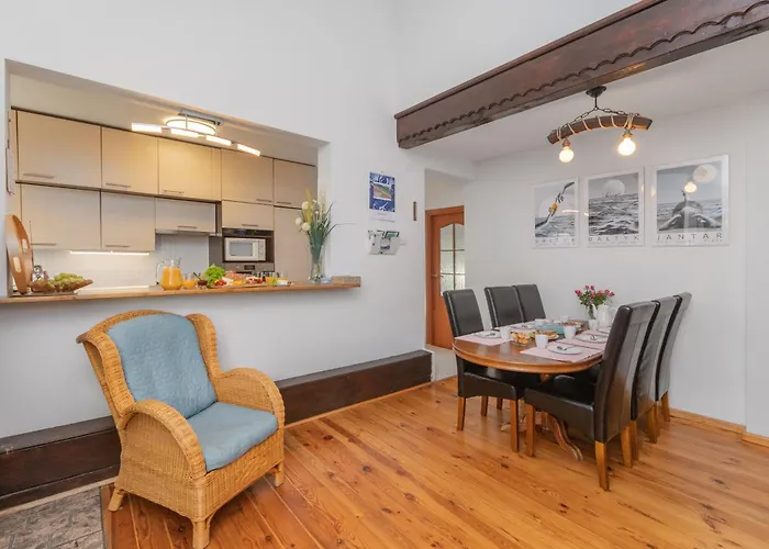 Jantar, Dom Blisko Plazy Z Sauna Jaktstuga *